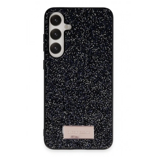 Mey İthalat®  Samsung Galaxy A05S Bright Simli Kapak - Siyah