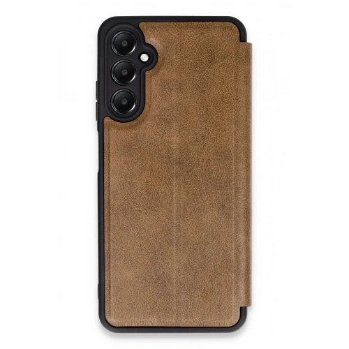Mey İthalat®  Samsung Galaxy A05S Kılıf Flip Cover - Taba
