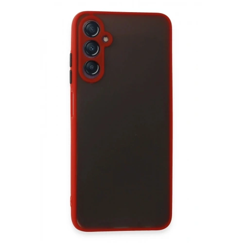 Mey İthalat®  Samsung Galaxy A05S Kılıf Montreal Silikon Kapak - Kırmızı