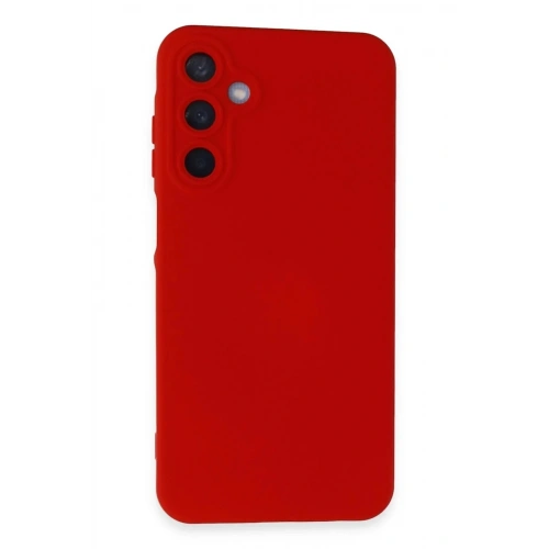 Mey İthalat®  Samsung Galaxy A05S Kılıf Nano içi Kadife Silikon - Kırmızı