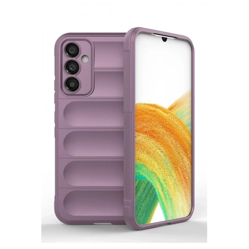 Mey İthalat®  Samsung Galaxy A05S Kılıf Optimum Silikon - Mor