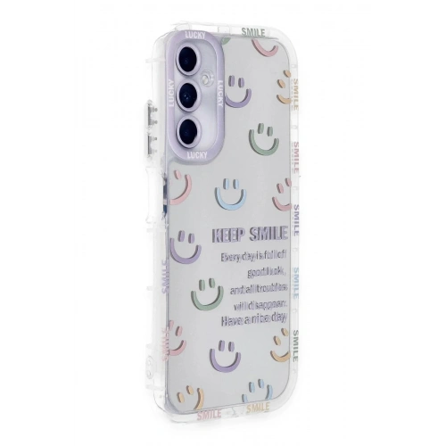 Mey İthalat®  Samsung Galaxy A05S Kılıf Reflexion Desenli Kapak - Desen 2