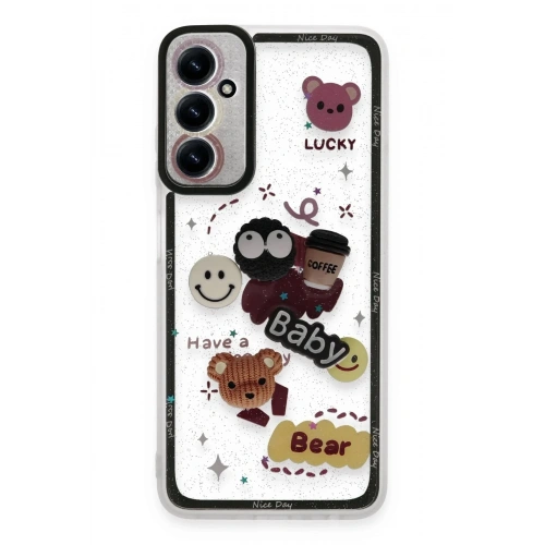Mey İthalat®  Samsung Galaxy A05S Kılıf Sweet Desenli Silikon Kapak - Sarı
