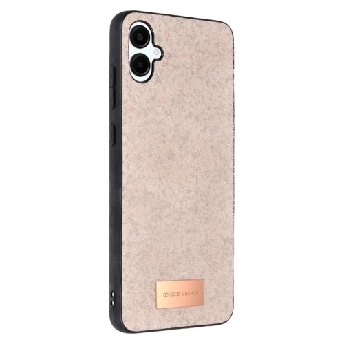 Mey İthalat®  Samsung Galaxy A06 Bright Simli Kapak - Pembe