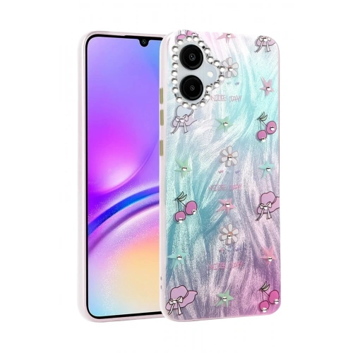 Mey İthalat®  Samsung Galaxy A06 Kılıf Blade Aynalı Desenli Kapak - Desen 4