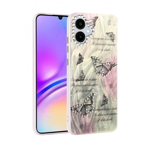 Mey İthalat®  Samsung Galaxy A06 Kılıf Blade Aynalı Desenli Kapak - Desen 6