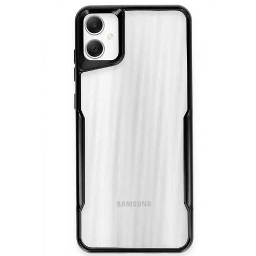 Mey İthalat®  Samsung Galaxy A06 Kılıf Boyi Silikon Kapak - Siyah