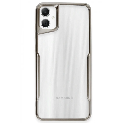 Mey İthalat®  Samsung Galaxy A06 Kılıf Boyi Silikon Kapak - Titan Gri