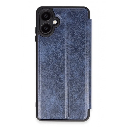 Mey İthalat®  Samsung Galaxy A06 Kılıf Flip Cover - Lacivert