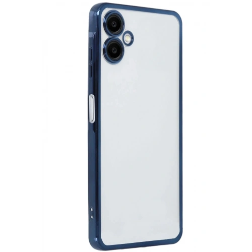 Mey İthalat®  Samsung Galaxy A06 Kılıf  Lensli Silikon - Lacivert