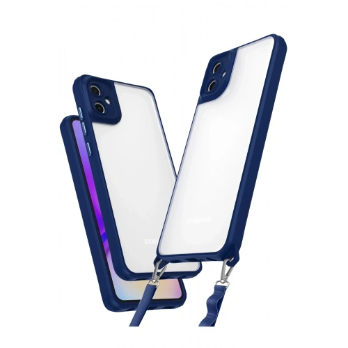 Mey İthalat®  Samsung Galaxy A06 Kılıf Penta Silikon Kılıf - Lacivert