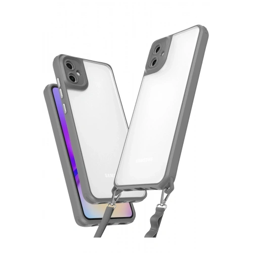 Mey İthalat®  Samsung Galaxy A06 Kılıf Penta Silikon Kılıf - Titan Gri