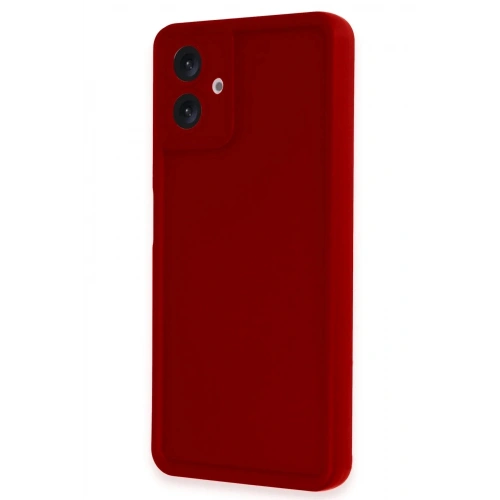 Mey İthalat®  Samsung Galaxy A06 Kılıf Viera Silikon - Kırmızı