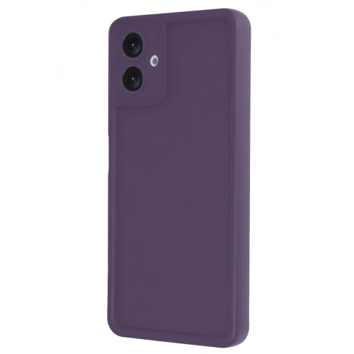 Mey İthalat®  Samsung Galaxy A06 Kılıf Viera Silikon - Mürdüm