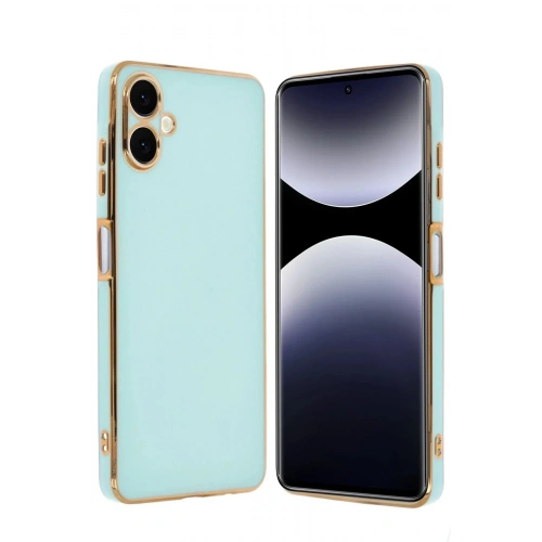 Mey İthalat®  Samsung Galaxy A06 Kılıf Volet Silikon - Açık Yeşil