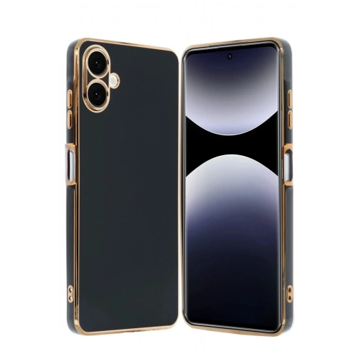 Mey İthalat®  Samsung Galaxy A06 Kılıf Volet Silikon - Siyah