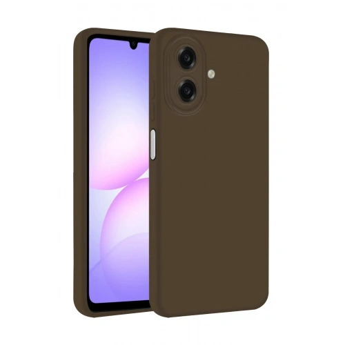 Mey İthalat®  Samsung Galaxy A07 4G First Silikon - Kahverengi