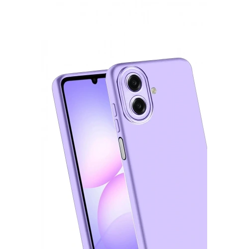 Mey İthalat®  Samsung Galaxy A07 4G First Silikon - Lila