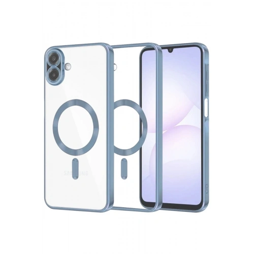 Mey İthalat®  Samsung Galaxy A07 4G Kross Magneticsafe Kapak - Sierra Blue