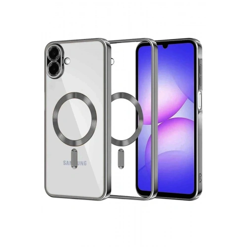Mey İthalat®  Samsung Galaxy A07 4G Kross Magneticsafe Kapak - Titan Gri