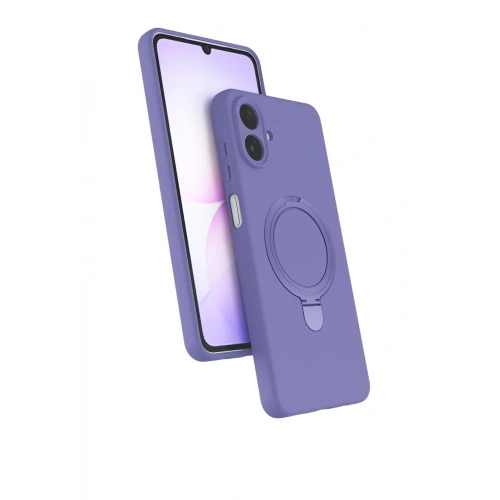 Mey İthalat®  Samsung Galaxy A07 4G Regal Magsafe Standlı Kapak - Lila
