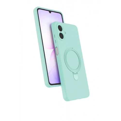 Mey İthalat®  Samsung Galaxy A07 4G Regal Magsafe Standlı Kapak - Su Yeşili