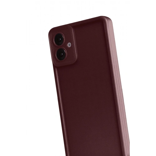 Mey İthalat®  Samsung Galaxy A07 4G Viera Silikon - Bordo