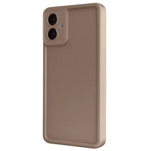 Mey İthalat®  Samsung Galaxy A07 4G Viera Silikon - Kahverengi