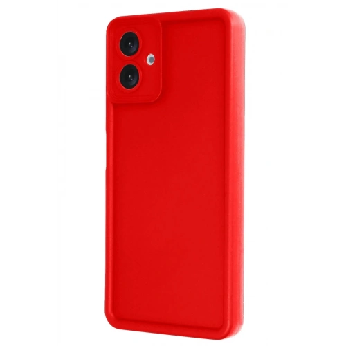 Mey İthalat®  Samsung Galaxy A07 4G Viera Silikon - Kırmızı