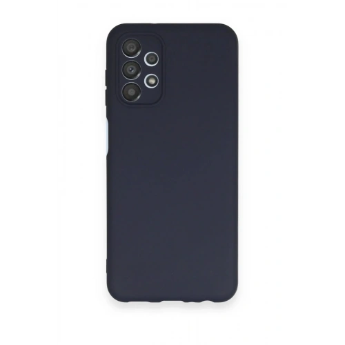 Mey İthalat®  Samsung Galaxy A13 4G Kılıf First Silikon - Lacivert