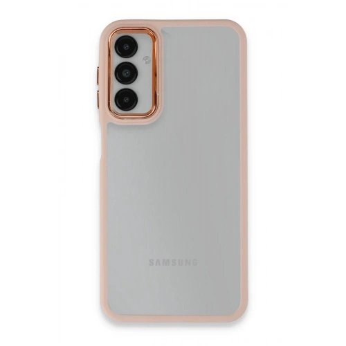 Mey İthalat®  Samsung Galaxy A14 4G Kılıf Dora Kapak - Pudra