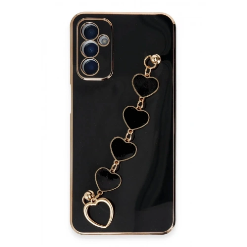 Mey İthalat®  Samsung Galaxy A14 4G Kılıf Esila Silikon - Siyah