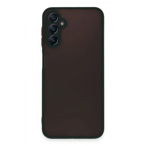 Mey İthalat®  Samsung Galaxy A14 4G Kılıf Montreal Silikon Kapak - Yeşil