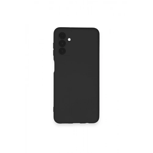 Mey İthalat®  Samsung Galaxy A14 4G Kılıf Nano içi Kadife Silikon - Siyah