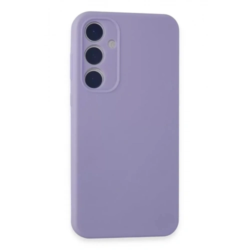 Mey İthalat®  Samsung Galaxy A15 4G Kılıf First Silikon - Lila