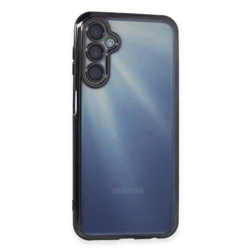 Mey İthalat®  Samsung Galaxy A15 4G Kılıf  Lensli Silikon - Mor