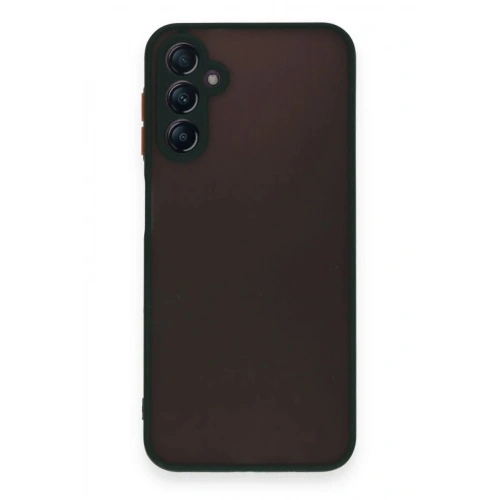 Mey İthalat®  Samsung Galaxy A15 4G Kılıf Montreal Silikon Kapak - Yeşil