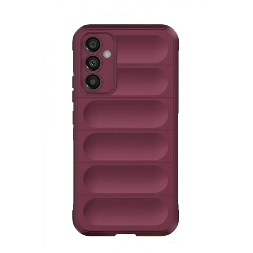 Mey İthalat®  Samsung Galaxy A15 4G Kılıf Optimum Silikon - Bordo