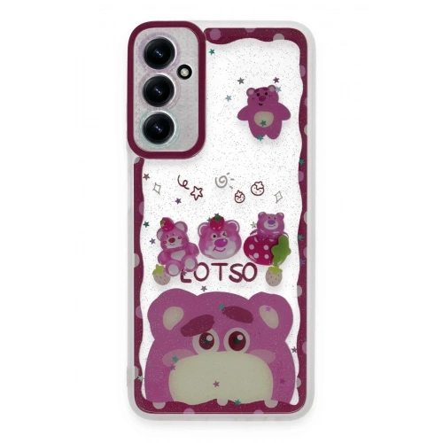 Mey İthalat®  Samsung Galaxy A15 4G Kılıf Sweet Desenli Silikon Kapak - Pembe