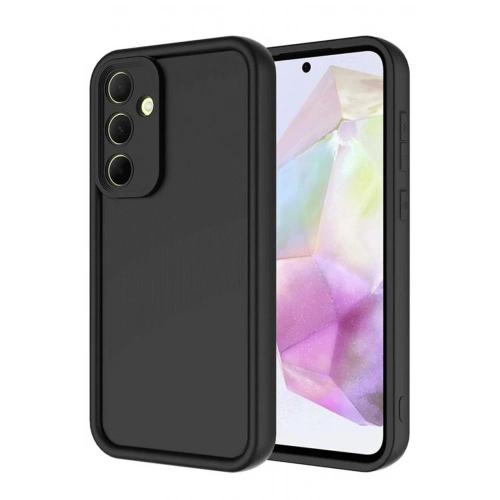 Mey İthalat®  Samsung Galaxy A16 5G Kılıf Viera Silikon - Siyah