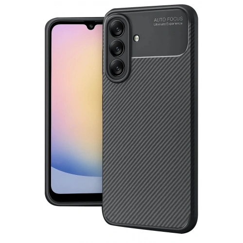 Mey İthalat®  Samsung Galaxy A17 5G Auto Focus Karbon Kapak - Siyah