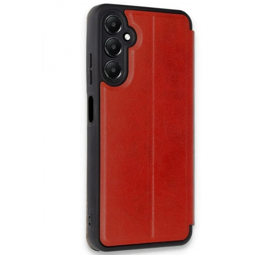 Mey İthalat®  Samsung Galaxy A17 5G Flip Cover - Kırmızı