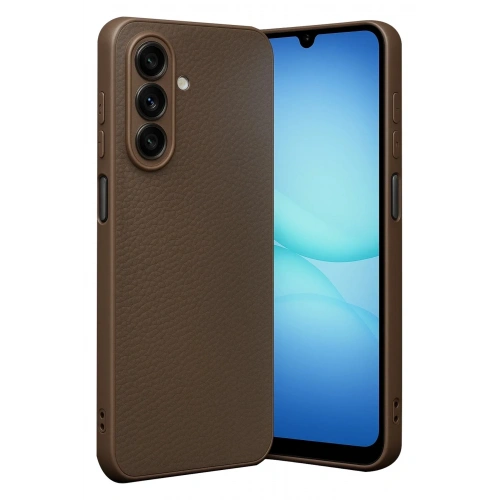 Mey İthalat®  Samsung Galaxy A17 5G Thermax Silikon Kılıf - Kahverengi
