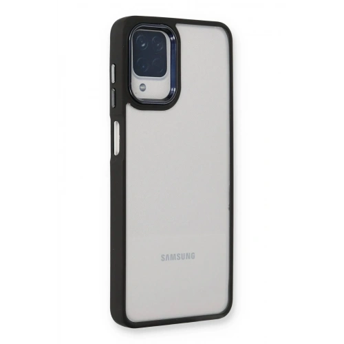 Mey İthalat®  Samsung Galaxy A22 Kılıf Dora Kapak - Siyah