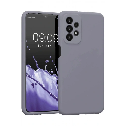 Mey İthalat®  Samsung Galaxy A23 4G Kılıf First Silikon - Gri