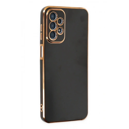Mey İthalat®  Samsung Galaxy A23 4G Kılıf Volet Silikon - Siyah