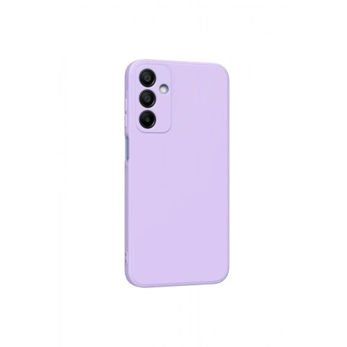 Mey İthalat®  Samsung Galaxy A25 5G Kılıf First Silikon - Lila