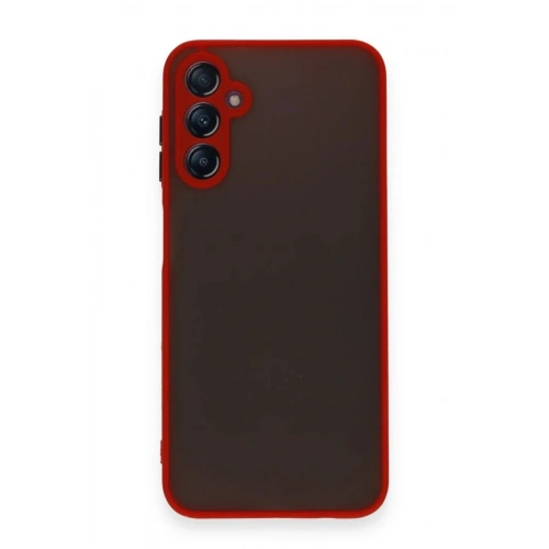 Mey İthalat®  Samsung Galaxy A25 5G Kılıf Montreal Silikon Kapak - Kırmızı
