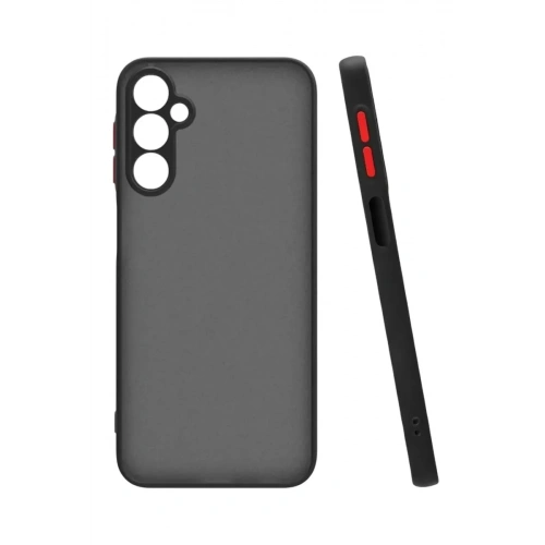 Mey İthalat®  Samsung Galaxy A25 5G Kılıf Montreal Silikon Kapak - Siyah