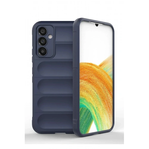 Mey İthalat®  Samsung Galaxy A25 5G Kılıf Optimum Silikon - Lacivert